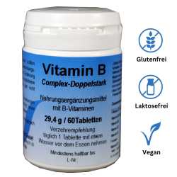 Vitamin B Complex – Doppelstark für Energie & Nerven